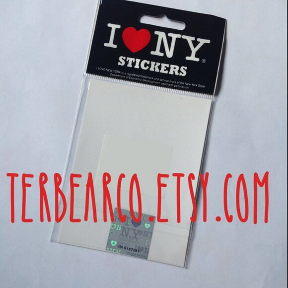 I Love NY Bumper Sticker Heart New York I heart New York - Picture 4 of 4